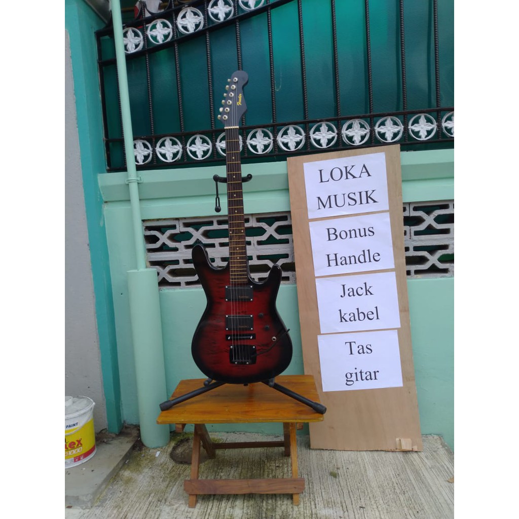 gitar listrik strato elektrik custom