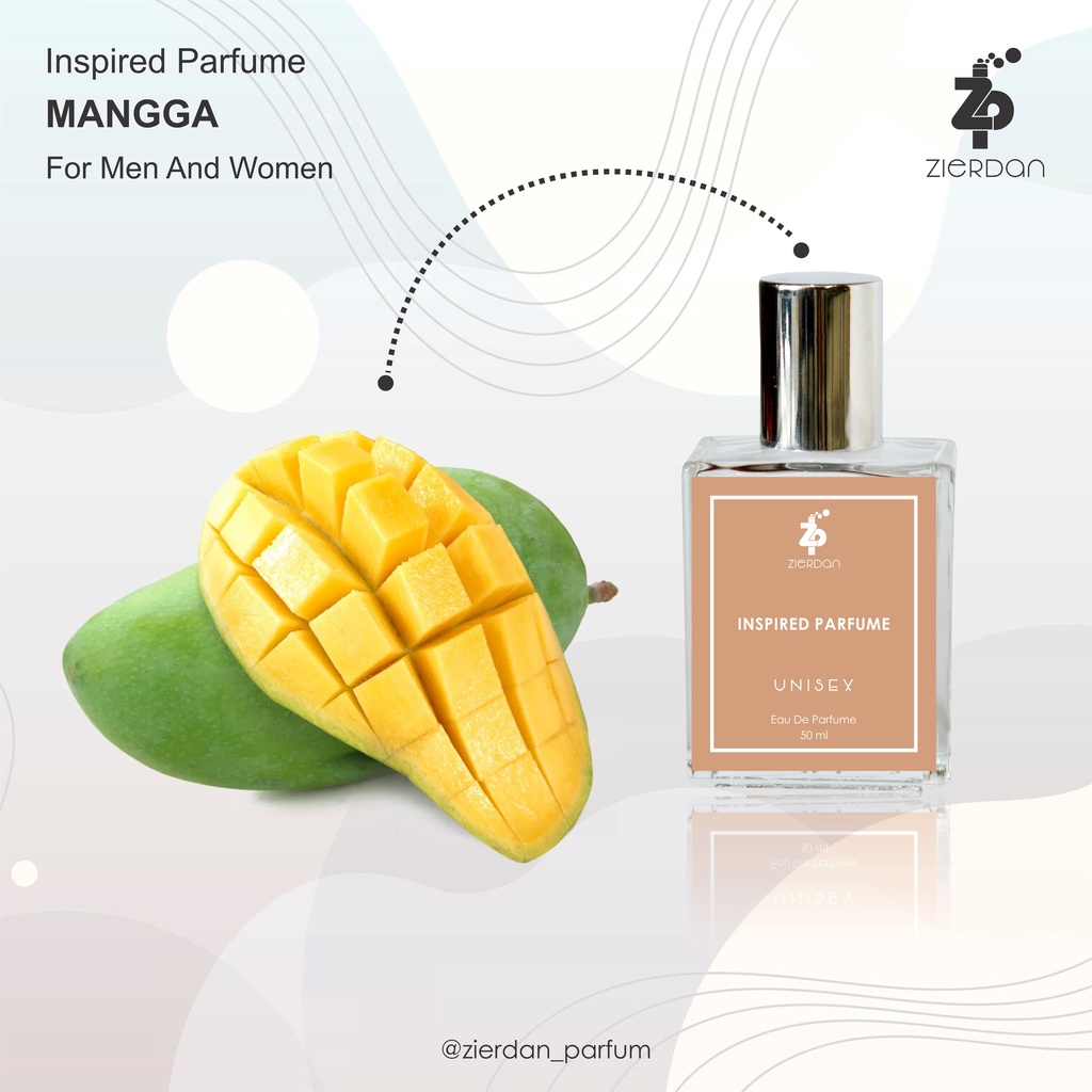 Zierdan Inspired Parfum Buah Mangga Parfume Farfum Minyak Wangi Tahan Lama Pria &amp; Wanita Unisex