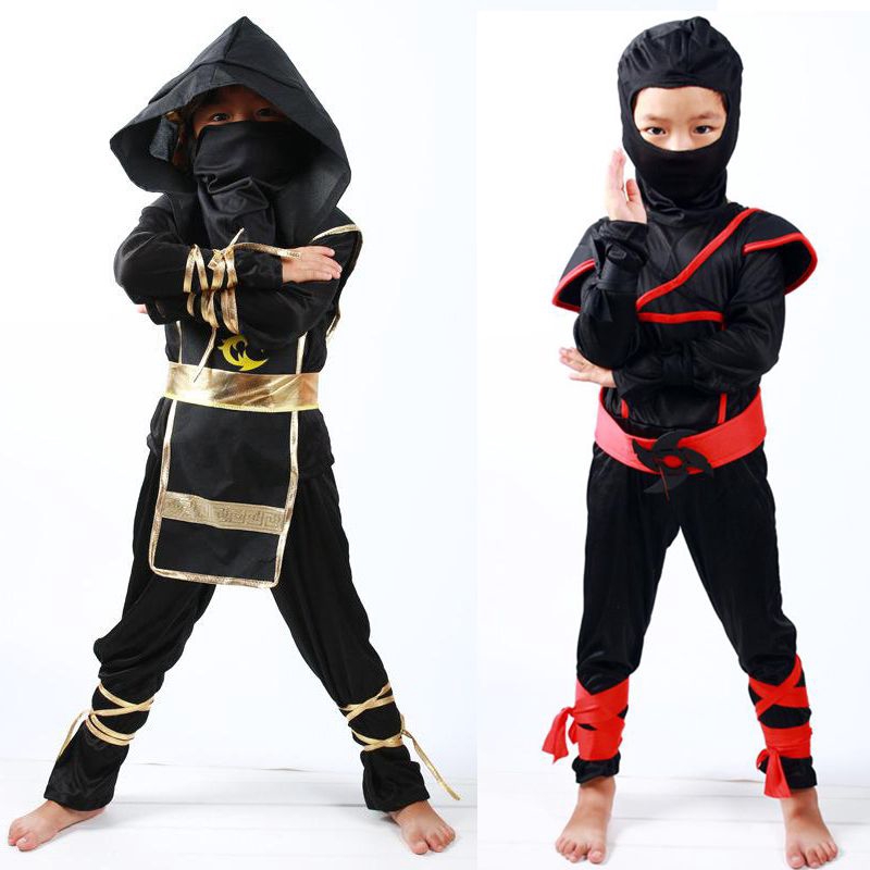 Kids Ninja Assassin Japanese Samurai Warrior Cosplay Fancy Dress Costume Shopee Indonesia - roblox ninja outfit