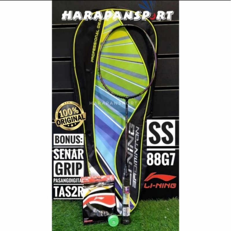 RAKET BADMINTON LINING SS88G7 SS 88 G7 ORIGINAL 100%