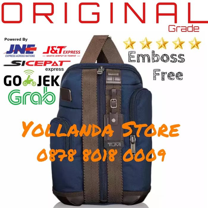 Tas Tumi Saratoga Higgins Monterey Premium Mirror Quality Tumi Navy