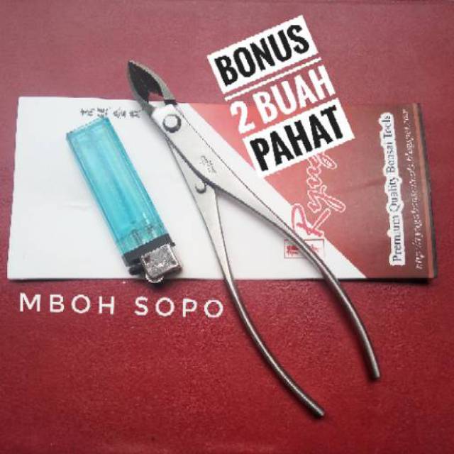 Alat Bonsai, Catok Miring Kecil 18 cm, Catok Ryuga Stenlis RS 22