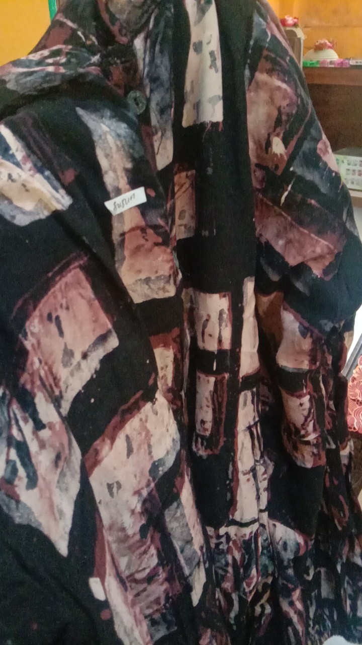 Gamis Twill Asli Ory Batik Pekalongan/gamis Twill Terbaru/gamis Twill Rampel Adem Nyaman