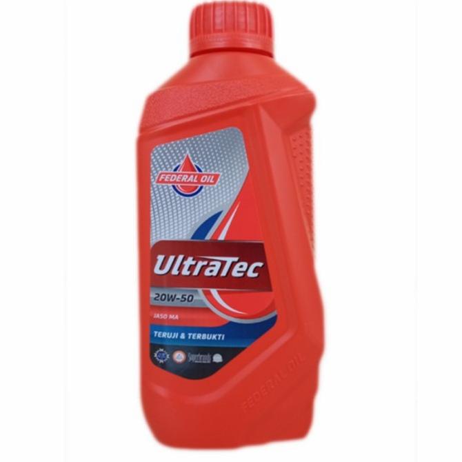 ] Oli Motor Federal Oil Ultratec 4T Manual 20W50 800ml ORI/ORIGINAL