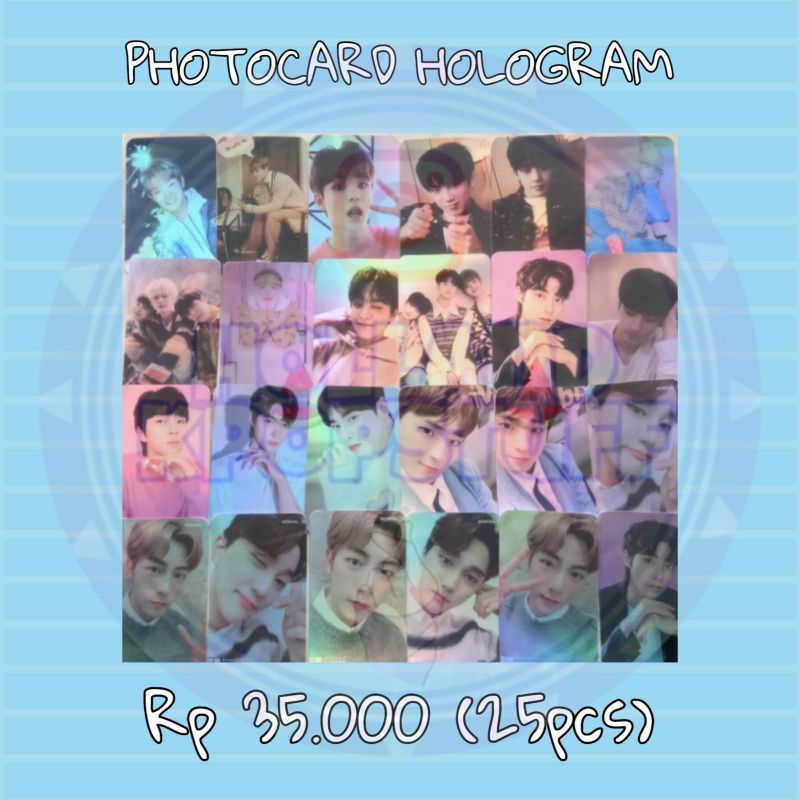 CETAK PHOTOCARD HOLOGRAM (CUSTOM)