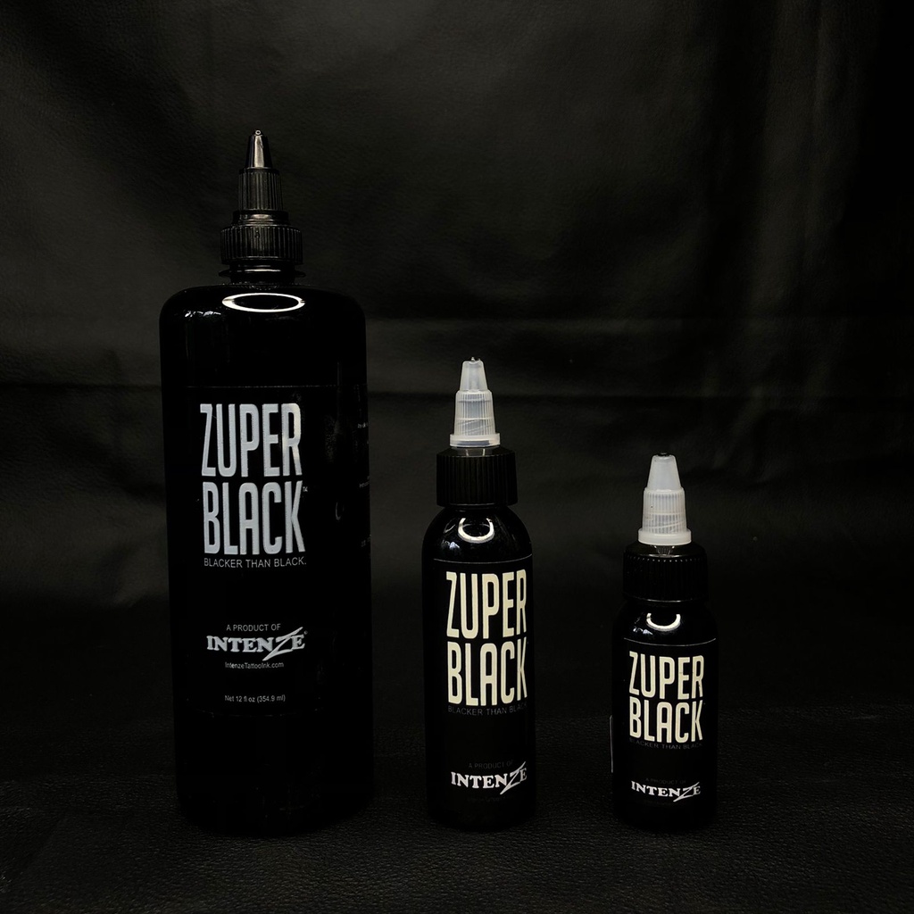 Tinta Tattoo ZUPER BLACK INTENZE TATTOO ORIGINAL