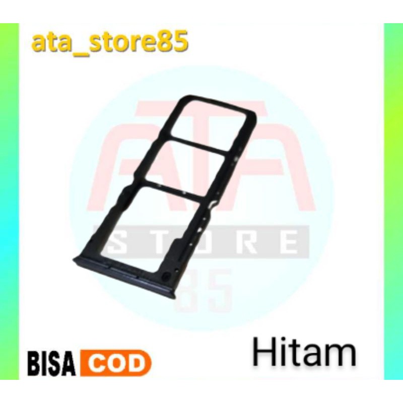 Simtray SimLock Slot Sim Tempat Kartu Oppo Reno 4f | Reno4 F Original