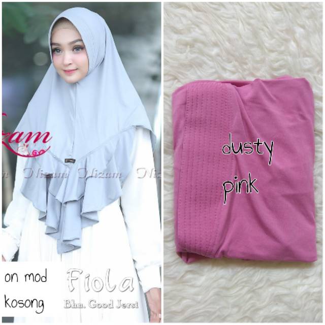 HIJAB JILBAB KERUDUNG INSTAN BERGO FIOLA BY NIZAM