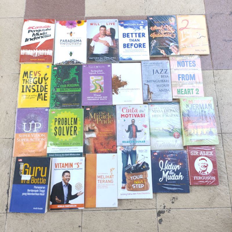 OBRAL MURAH BUKU PENGEMBANGAN DIRI / SELF IMPROVEMENT / MOTIVASI / INSPIRASI / ME VS THE GUY INSIDE ME / ORIGINAL 2a-1