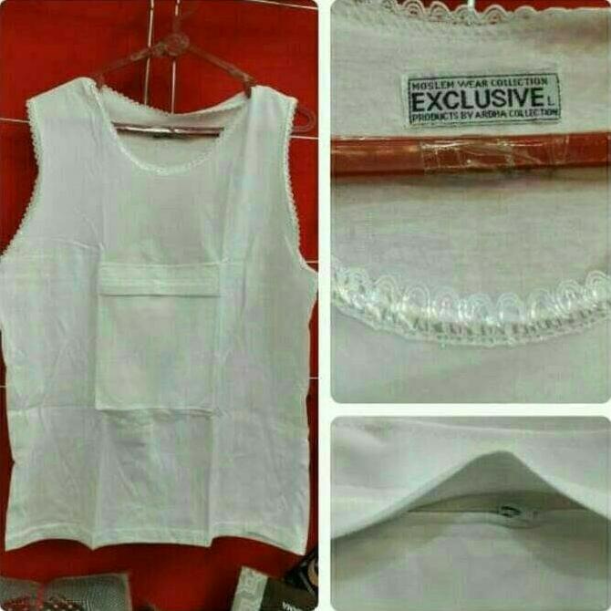 Singlet Haji Dan Umroh Wanita /Perlengkapan Haji Dan Umroh