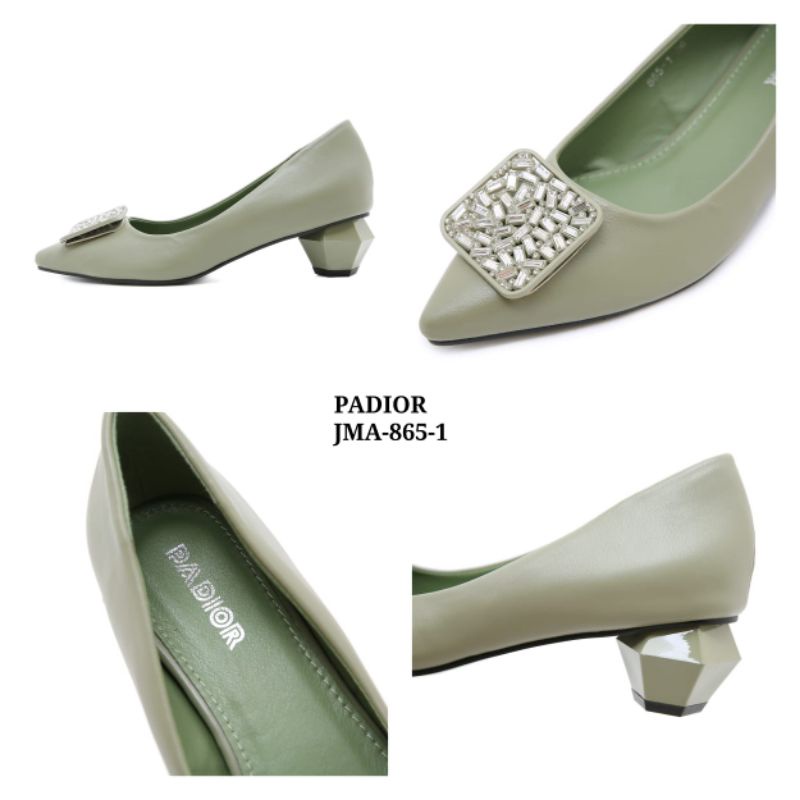 FLAT SHOES HEELS CRYSTAL PADIOR SHOES JMA-865-1