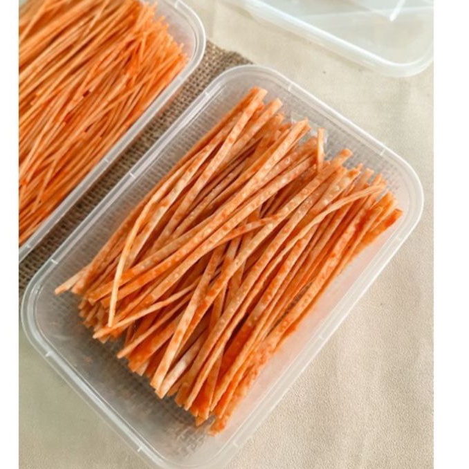 (TERLARIS BISA COD) MIE LIDI BESAR BOX 500ML | MIE LIDI GEPENG BOX 500ML | MIE LIDI GEPENG BALADO | 