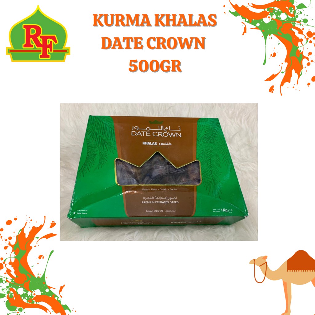 

(COD) Kurma Khalas Kholas Date Crown 1000gr