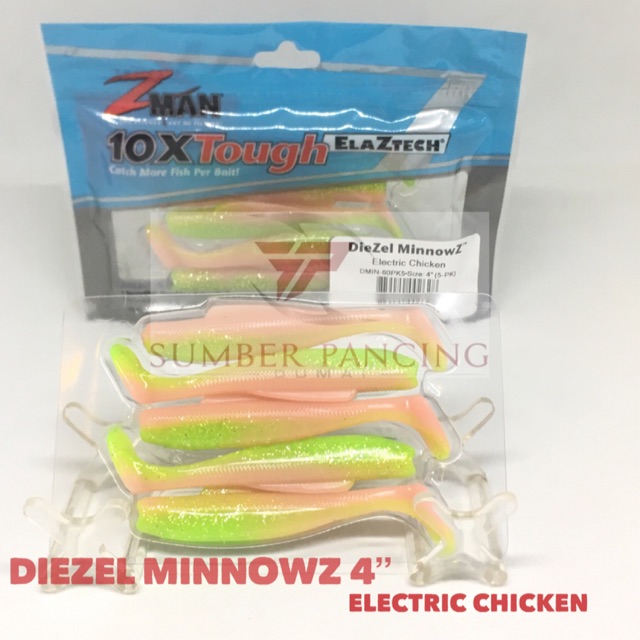 ZMAN DIEZEL MINNOWZ 4INCHI Original