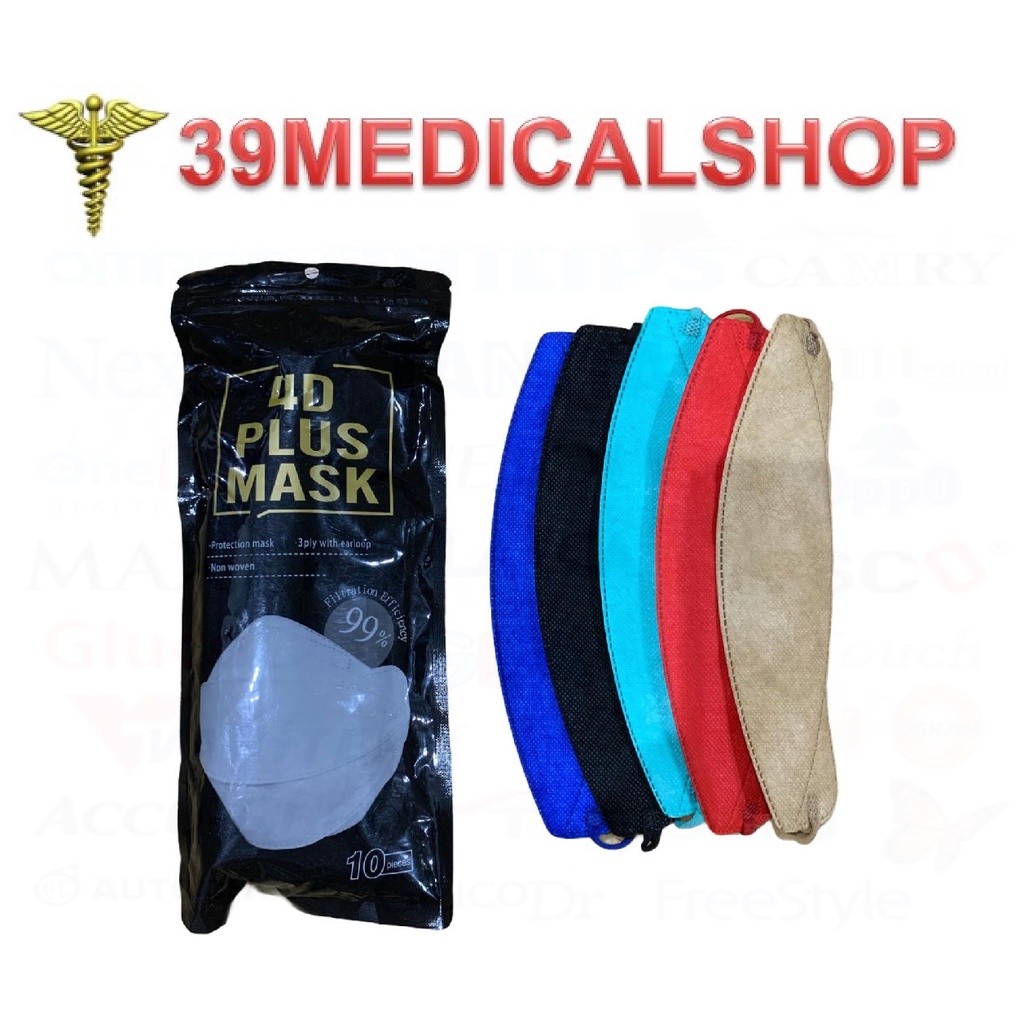 MASKER KF94 4D PLUS MASK ISI 10 MODEL EVO