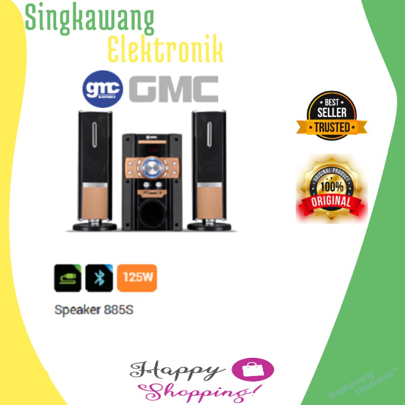 ACTIVE SPEAKER BLUETOOTH MULTIMEDIA GMC 885S