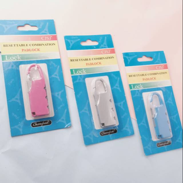 Gembok koper kunci koper