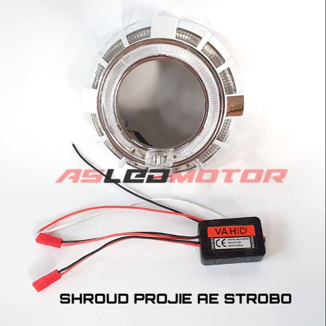 SHROUD PROJIE VAHID 2.5 INCH AE STROBO | SHROUD ANGEL EYES LED PROJIE  CH10