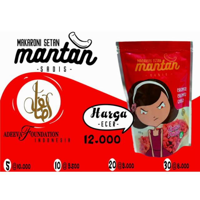 

camilan makaroni MANTAN Sadis