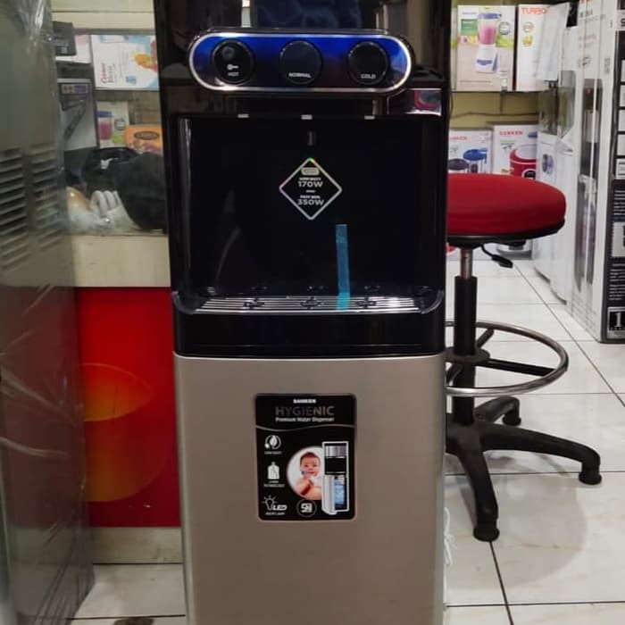 Sanken Dispenser Galon Bawah HWD 535IC 3 Kran ( Panas dingin normal )-3