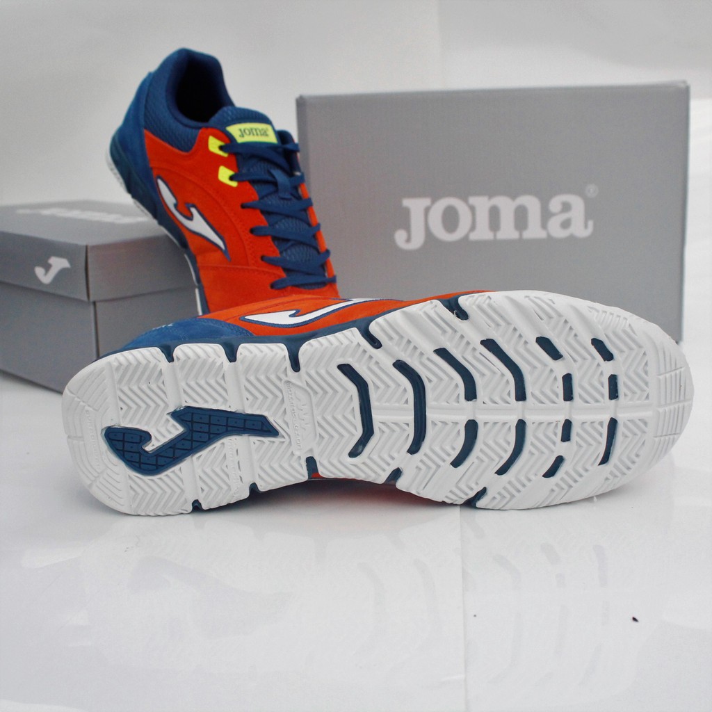 SEPATU FUTSAL JOMA PENALTI 2007 IN - Orange (100% ORIGINAL)