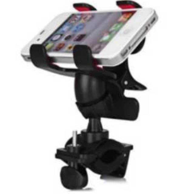 Holder Stang Sepeda Bicycle Phone Holder Jepit Flexible Grosir