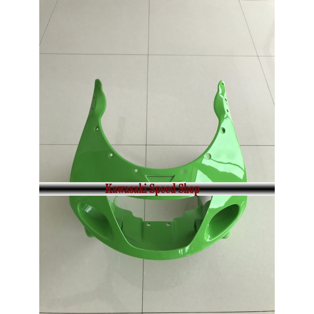 Batok Lampu Depan Ninja RR Old Hijau Terang / Batok Fairing Depan InjaRR Old Original