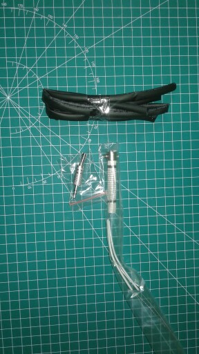 1mtr Selang Bakar Ukuran 6mm 6 Mm Enam Mil Heart Sink Heat Shrink Selongsong Bakar Pelindung Isolasi