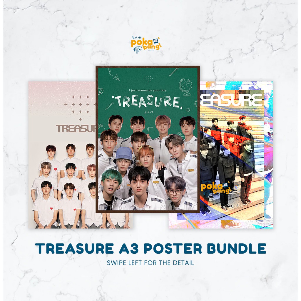 

TREASURE A3 ALA CARTE POSTER (HARAP BACA DESKRIPSI)