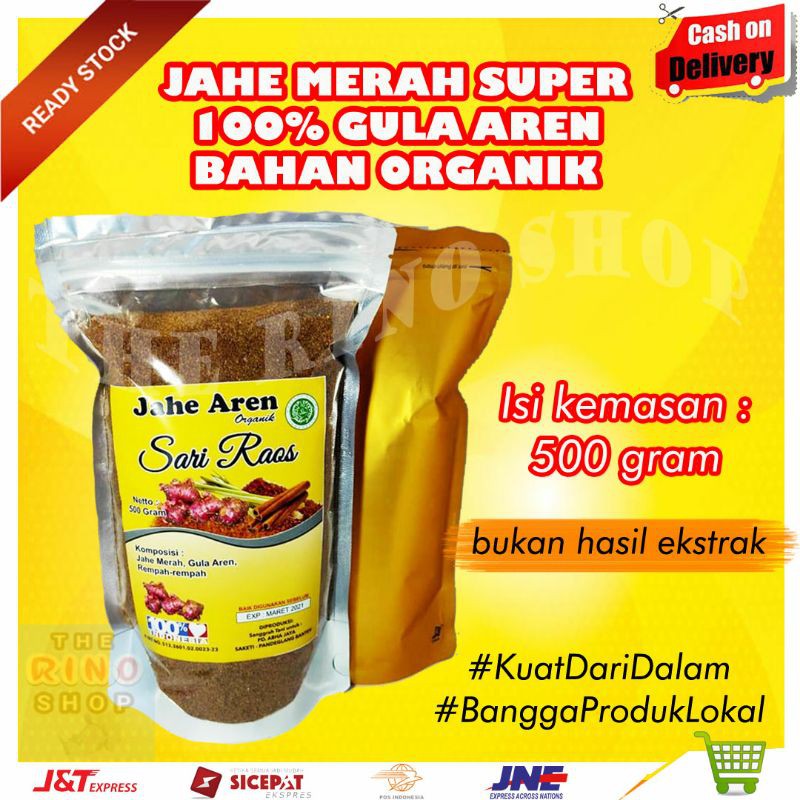 

JAHE MERAH GULA AREN