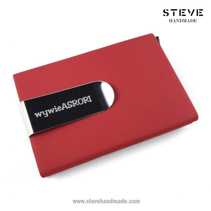 

Card Holder Gentle Style C (Custom Laser Logo & Huruf) 060