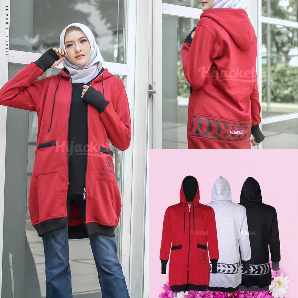 Jacket Hijacket Yukata I Jaket Hijaber I Hijaket Original I Jaket Muslimah-6