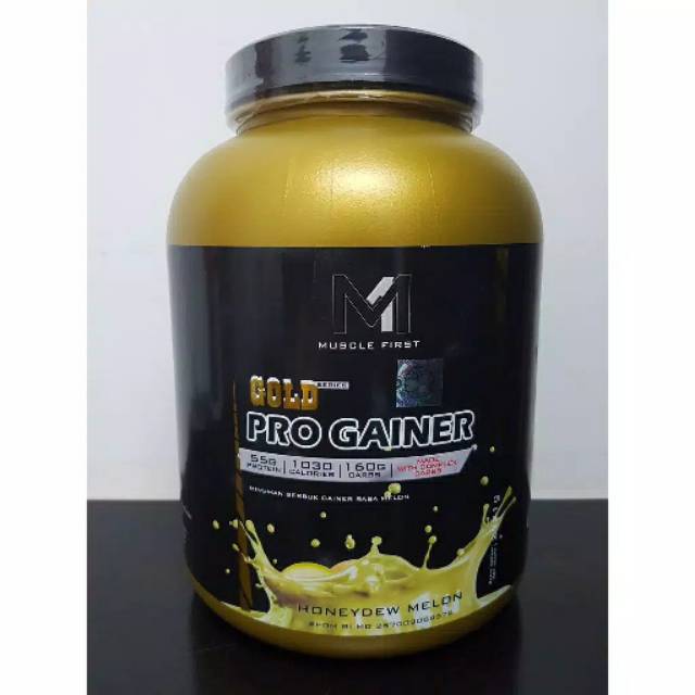 Muscle First gold pro gainer 6 lbs mass gainer 6 lbs penambah berat badan