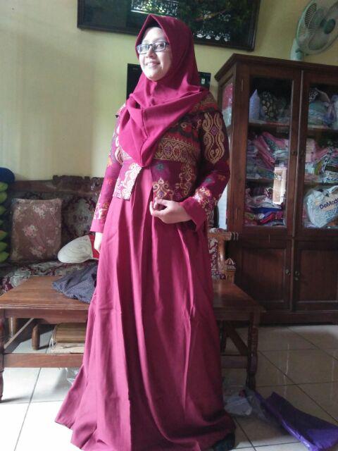 Couple Kebaya Sarimbit Batik & Kebaya Batik Modern Set Kondangan Couple Belvania