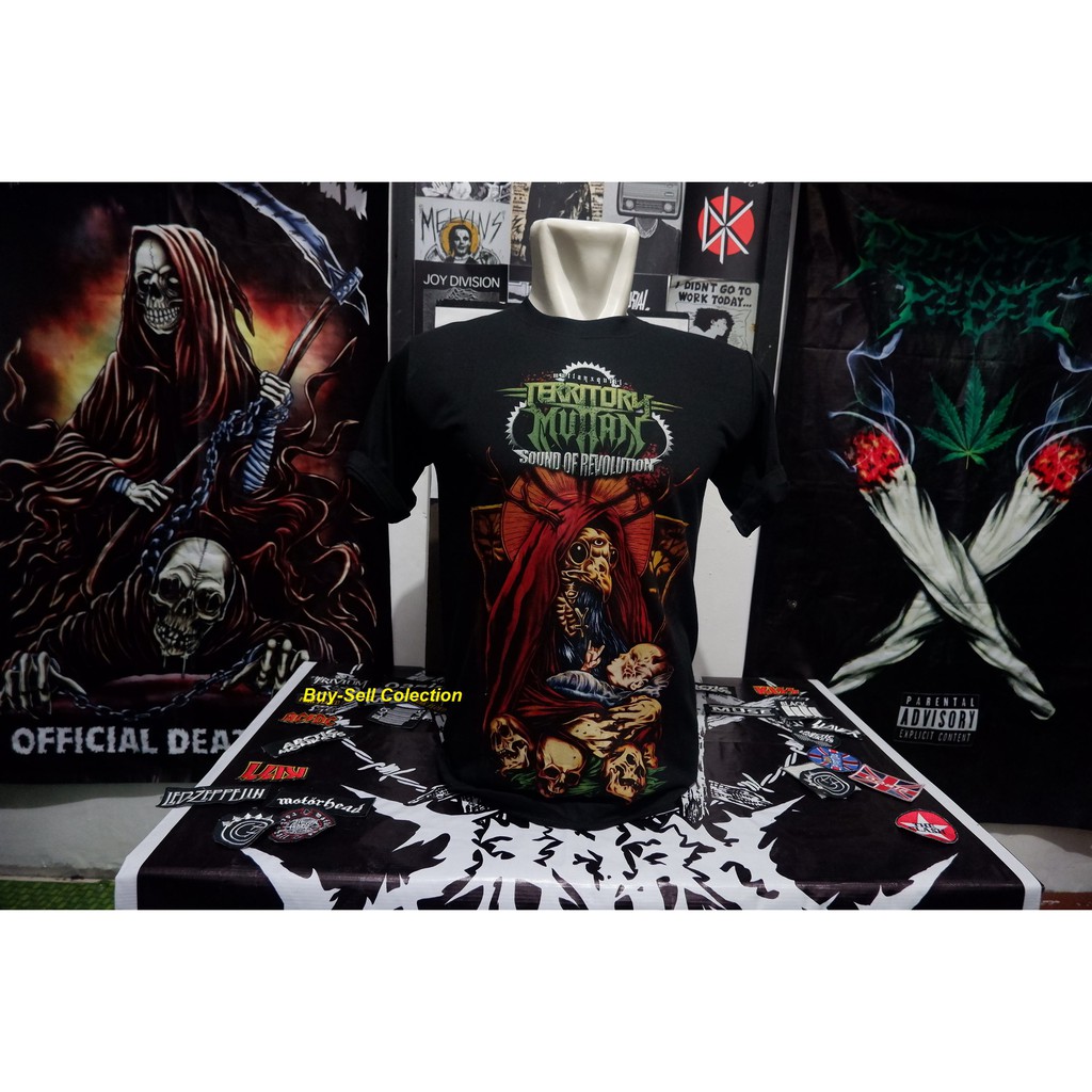 Prapatan Rebel - Kaos Disto Musik Unisex Termurah  100% Barang Original Support Brand Local