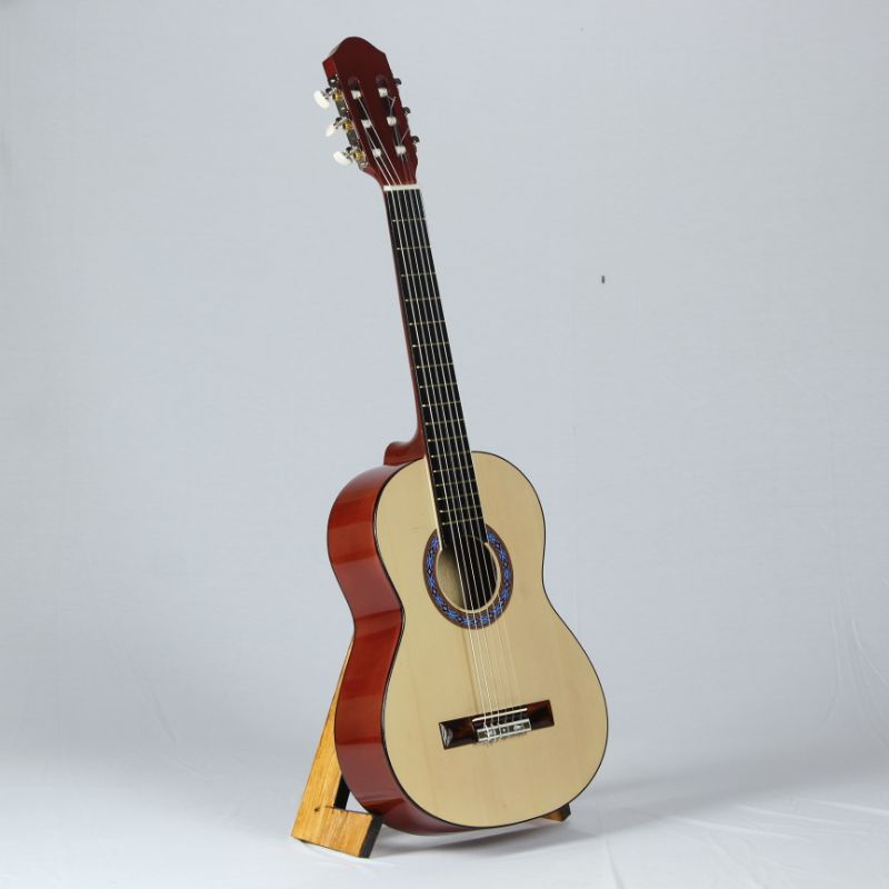 Gitar Akustik klasik yamaha 3/4 senar nilon tanem besi import custom bonus komplit senar import