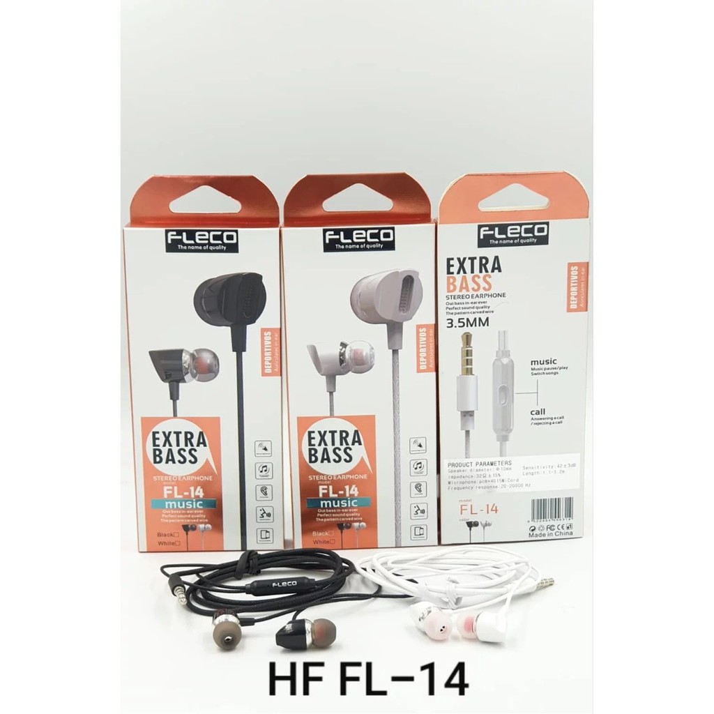 HANDSFREE FLECO FL14 ORIGINAL EXTRA BASS