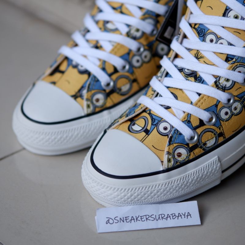 Minions x Converse All Star 100 Chuck Taylor Hi