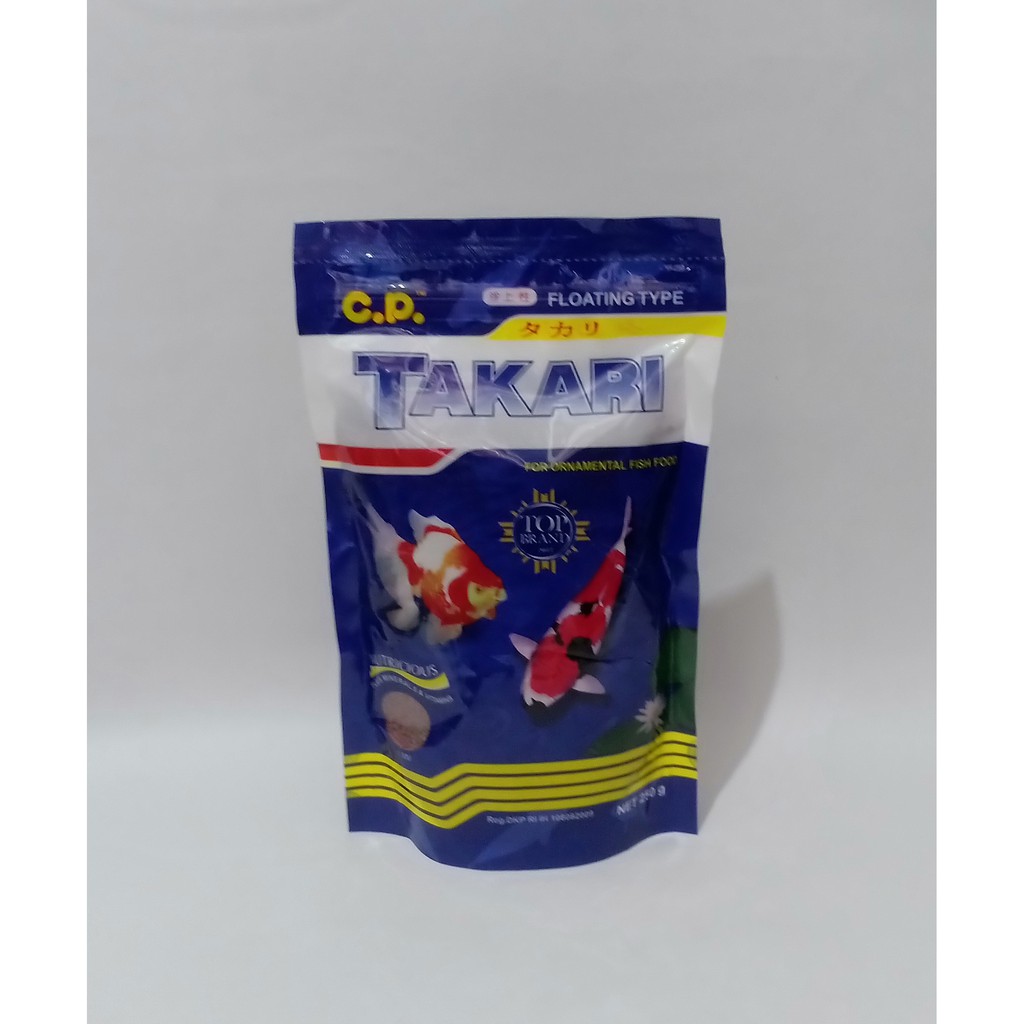 Pakan Ikan Kura Kura Takari 1mm 250gr