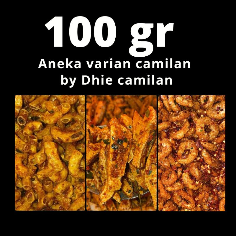 

ANEKA VARIAN CAMILAN PEDAS 100 GRAM