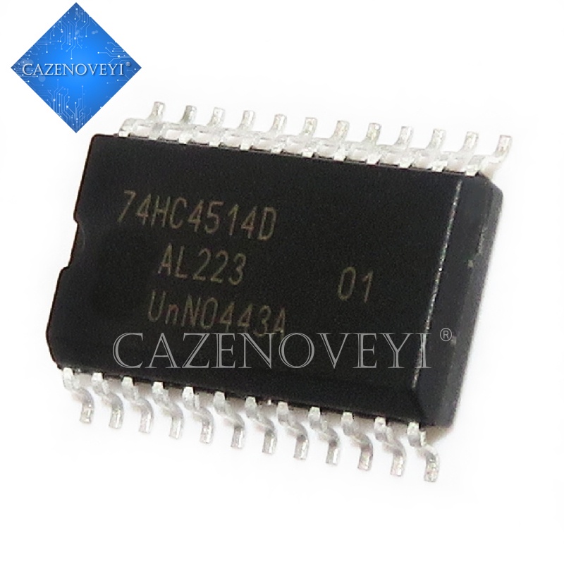 5pcs Ic 74hc4514d 74hc4514 Sop-24