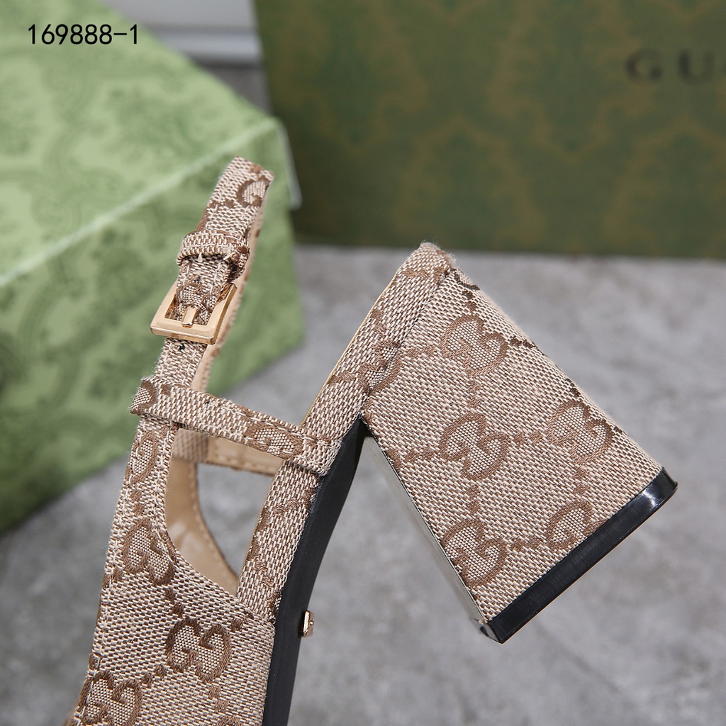 Gucci Horsebit Canvas Pumps #169888