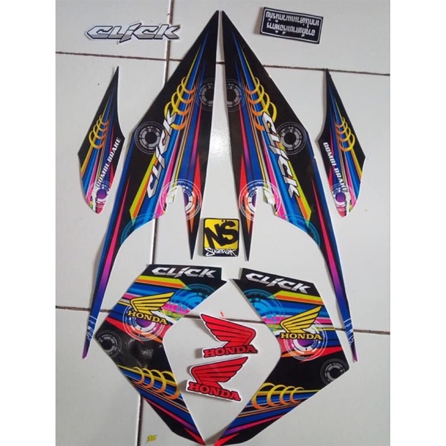 Striping Vario Old 110 Techno Click Variasi