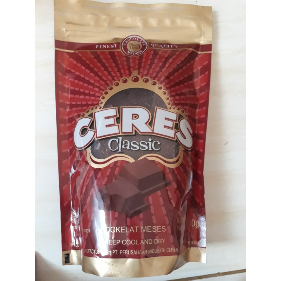 

Ceres coklat Meses 500GR toping kue dan coklat