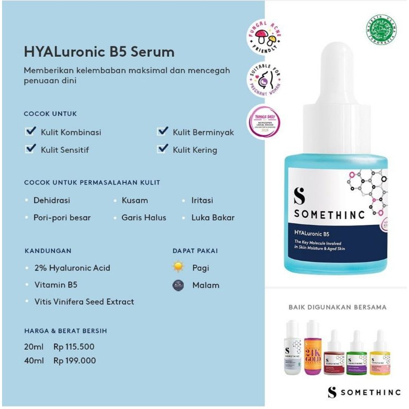 Somethinc Hyaluronic B5