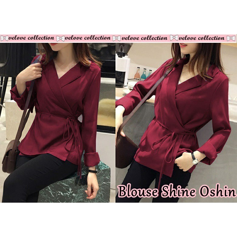 Cuci Gudang 023 Blouse shine oshin.