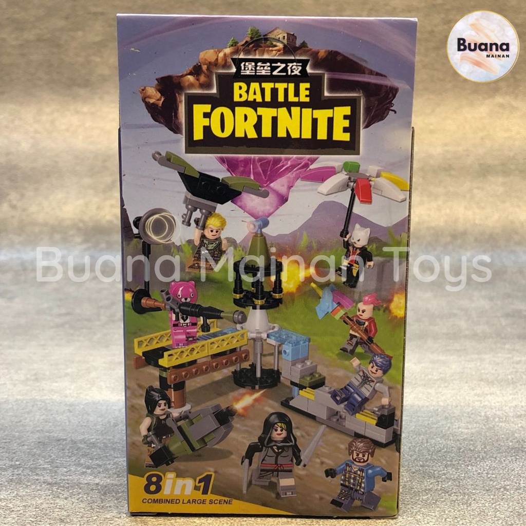 BATTLE FORTNITE KARAKTER BRICKS SL TOYS MAINAN ANAK MINI FIGURE