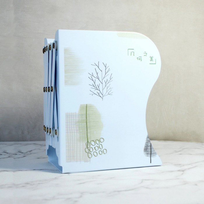 

READY Sandaran Pembatas Buku Besi | Book End | Book Holder | Pembatas Buku - Tema D MURAH