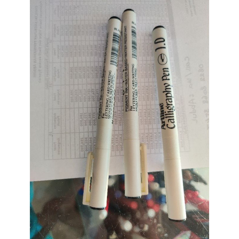 

artline calligraphy pen