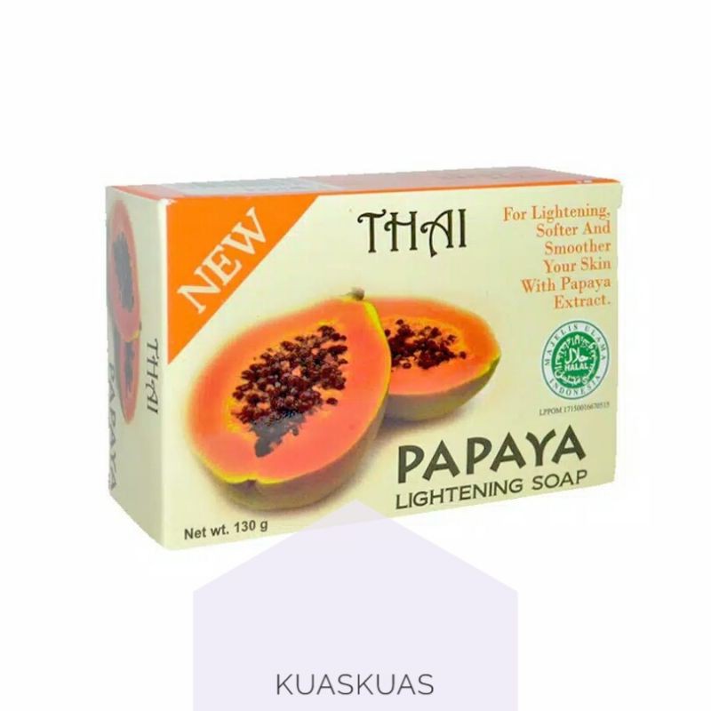 [KK] Thai Papaya Soap 130gr / Sabun Pepaya